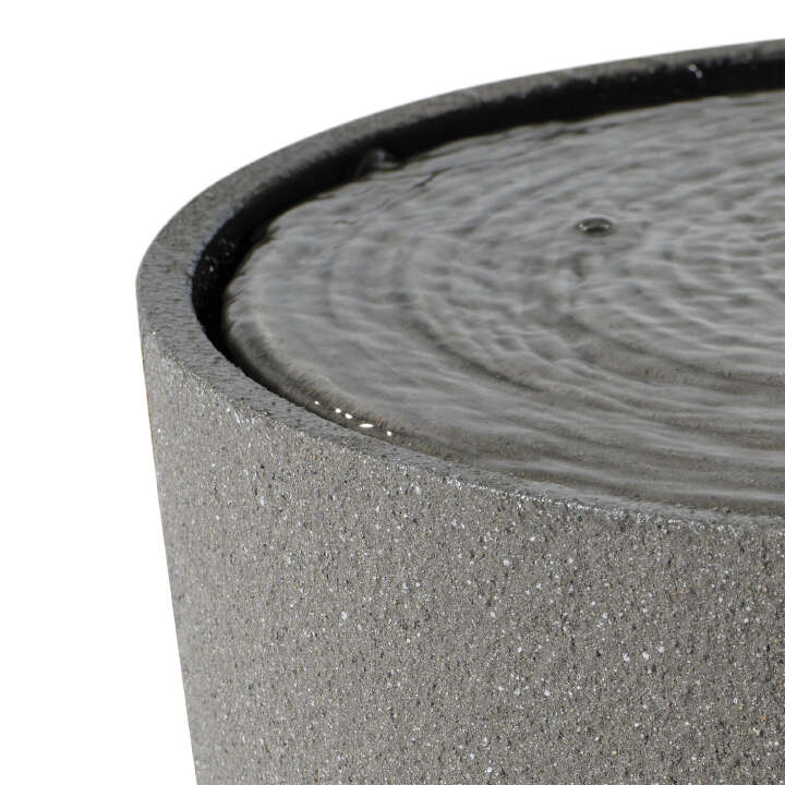 LUMINEO Springbrunnen Outdoor Steinoptik